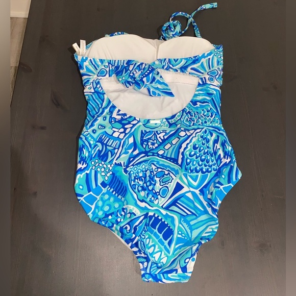 Helen Jon  Classic Bandeau One-Piece - Picture 6 of 10